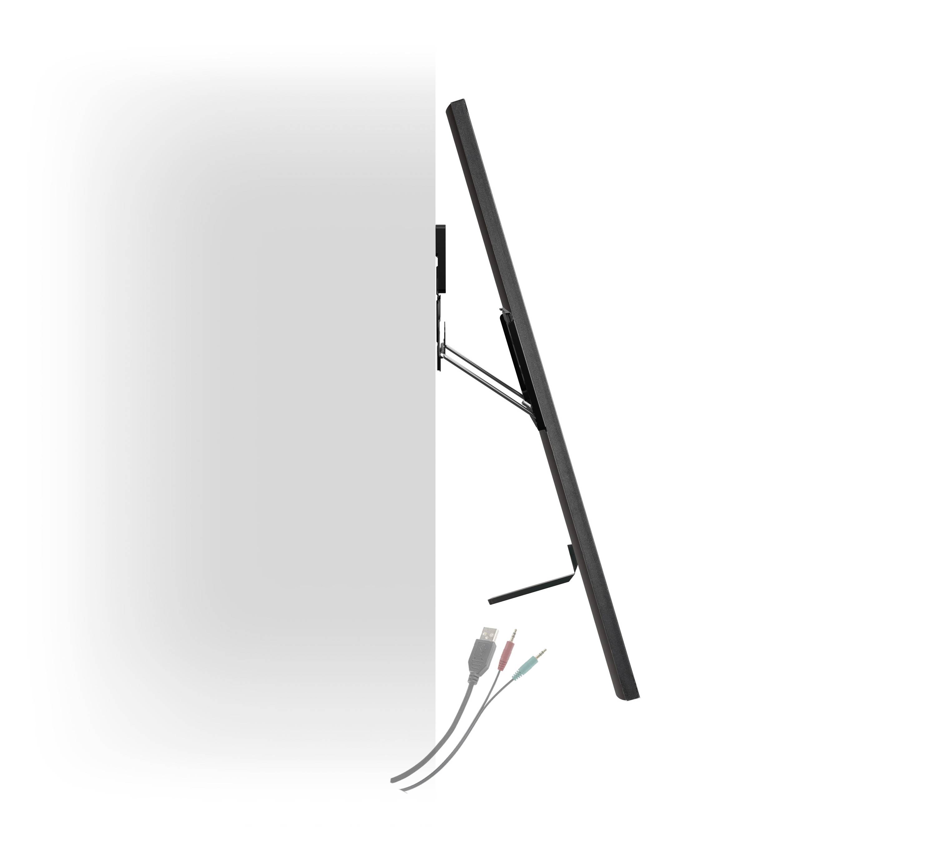 SpeaKa Professional SP-TVM-610 TV-Wandhalterung Geringer Wandabstand 81,3cm (32") - 165,1cm (65") Starr