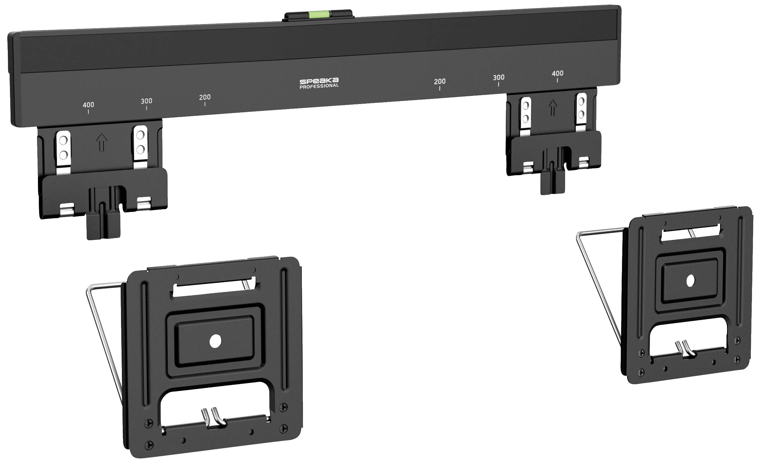 SpeaKa Professional SP-TVM-610 TV-Wandhalterung Geringer Wandabstand 81,3cm (32") - 165,1cm (65") Starr