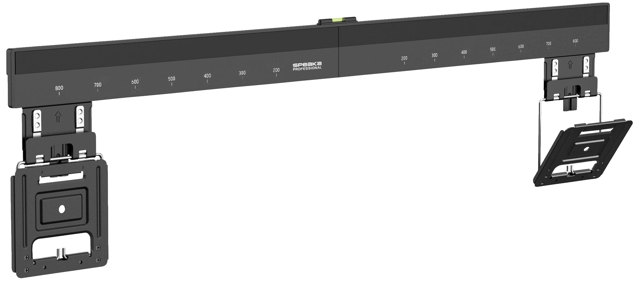 SpeaKa Professional SP-TVM-612 TV-Wandhalterung Geringer Wandabstand 109,2 cm (43") - 254,0 cm (100") Starr