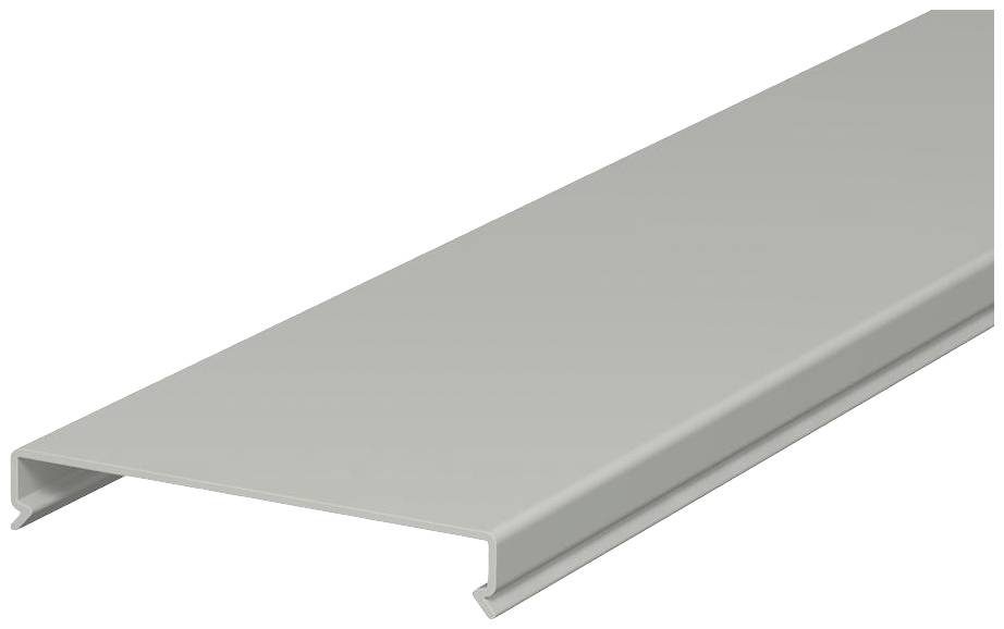 Metallprofil in U-Form, grau, zur Verwendung in Bau- oder Konstruktionsprojekten.