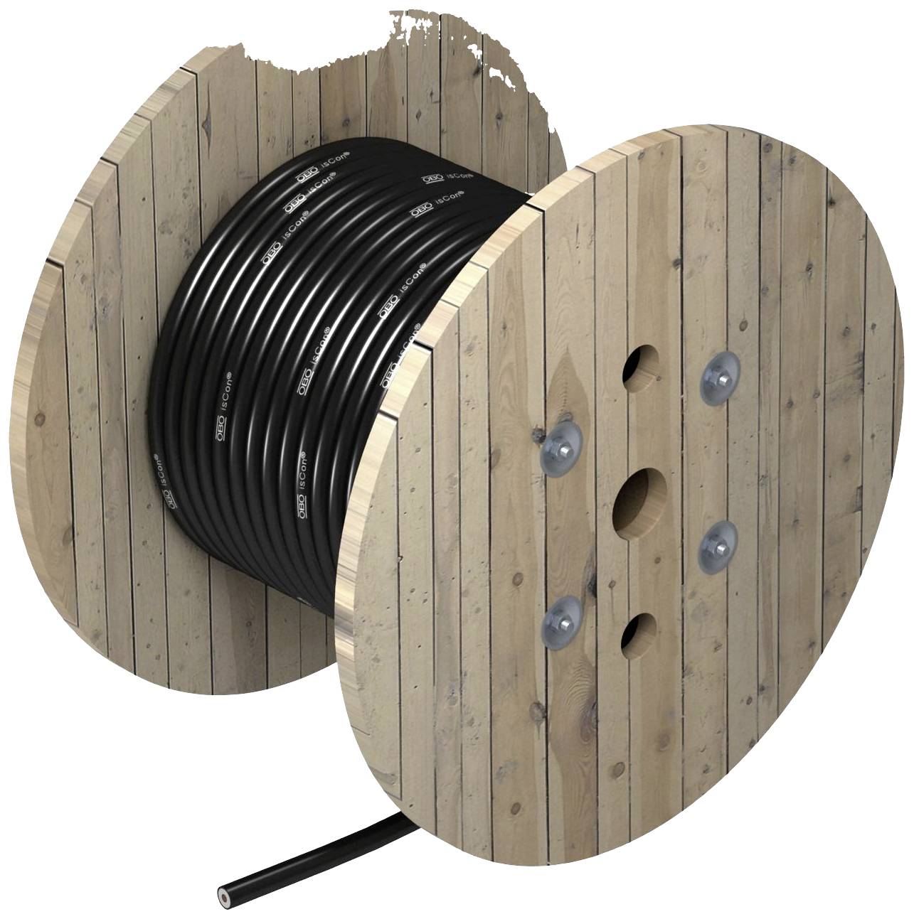 OBO Bettermann 5408006 Erdungskabel 35mm² Schwarz 250m