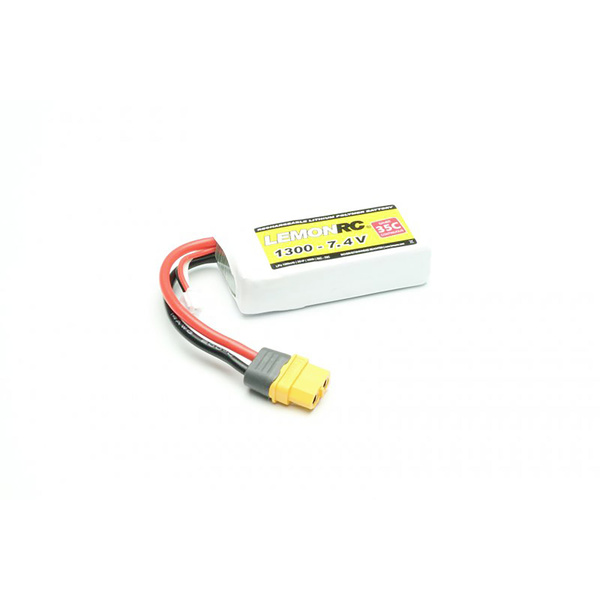 LemonRC Modellbau-Akkupack (LiPo) 7.4V 1300 mAh Zellen-Zahl: 2 35 C Softcase XT60