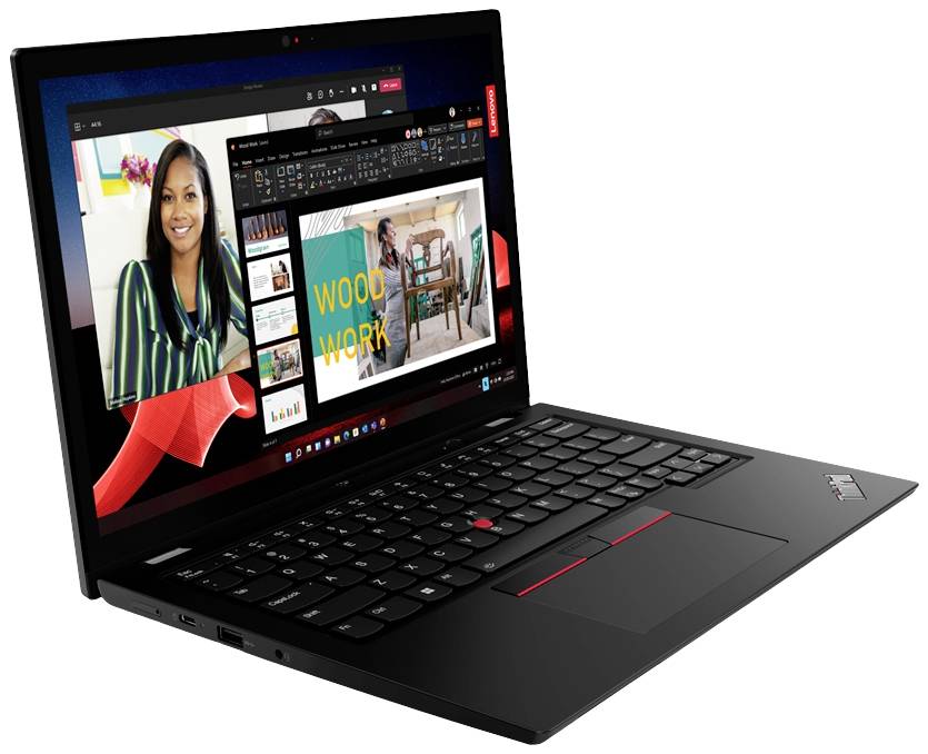 Lenovo 2-in-1 Notebook / Tablet ThinkPad L13 Yoga G4 33.8 cm (13.3 Zoll) Full-HD+ AMD Ryzen 5 Pro 7530U 16 GB RAM 512 GB SSD Deutsch, QWERTZ S