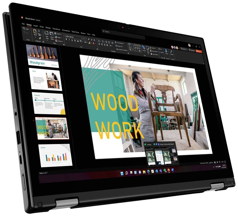 Lenovo 2-in-1 Notebook / Tablet ThinkPad L13 Yoga Gen 4 33.8 cm (13.3 Zoll) WUXGA Intel® Core™ i7 i7-1355U 16 GB RAM 512 GB SSD Deutsch, QWERTZ