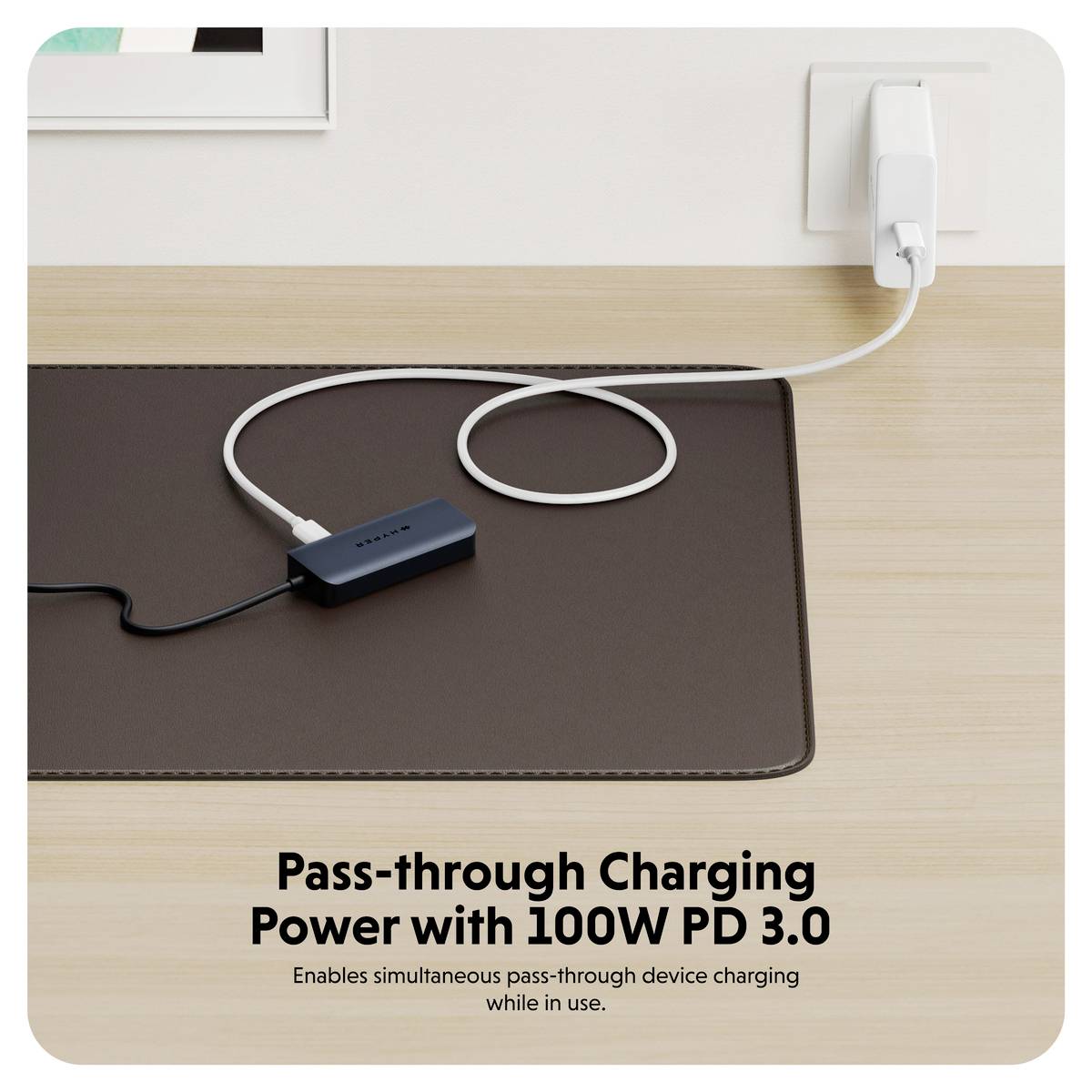 HYPER USB-C® Dockingstation HyperDrive EcoSmart Gen.2 Hub Passend für Marke Dockingstations: Universal USB-C® Power Delivery