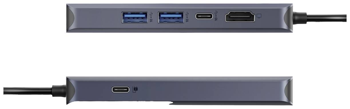 HYPER USB-C® Dockingstation HyperDrive EcoSmart Gen.2 Hub Passend für Marke Dockingstations: Universal USB-C® Power Delivery