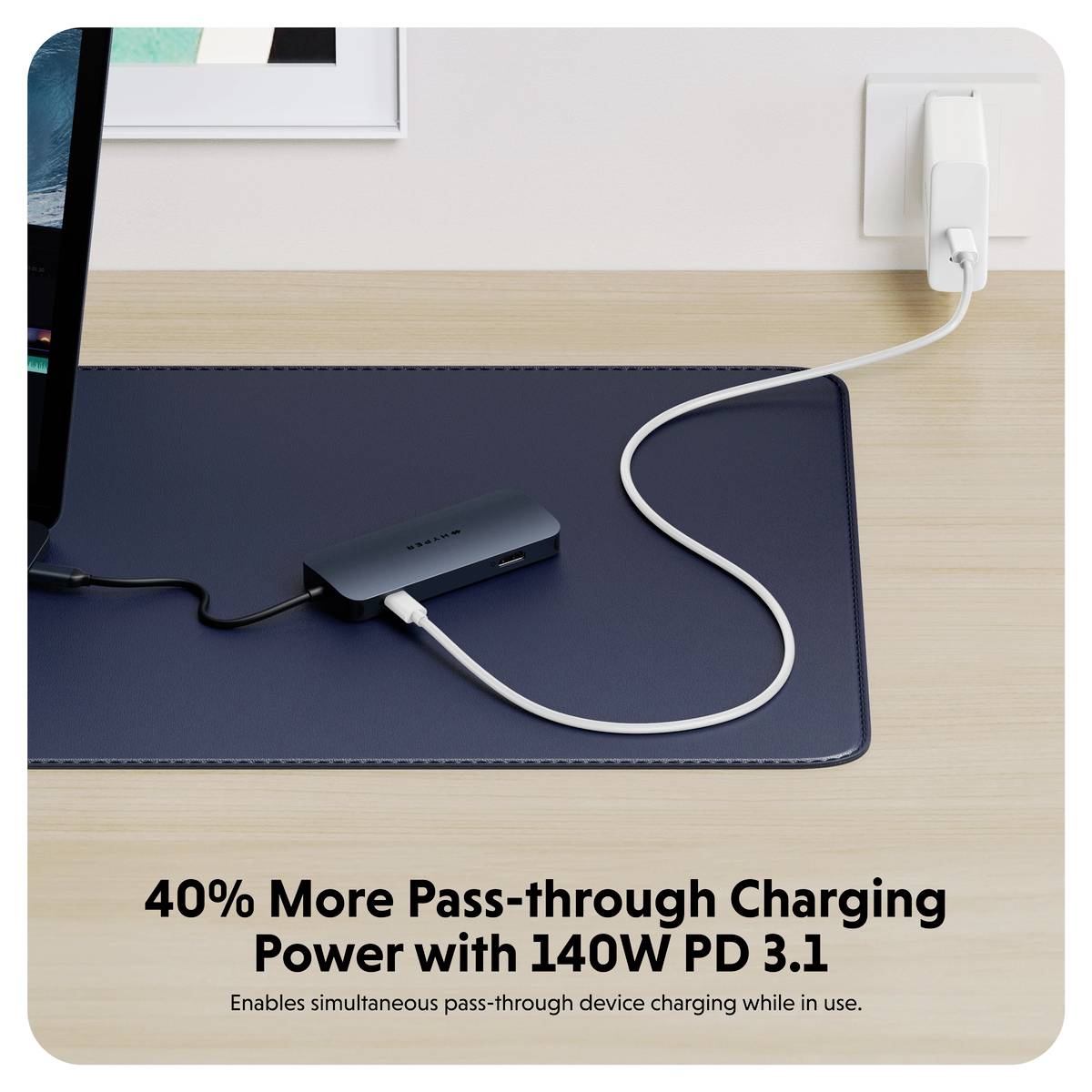 HYPER USB-C® Dockingstation HyperDrive EcoSmart Gen.2 Hub Passend für Marke Dockingstations: Universal