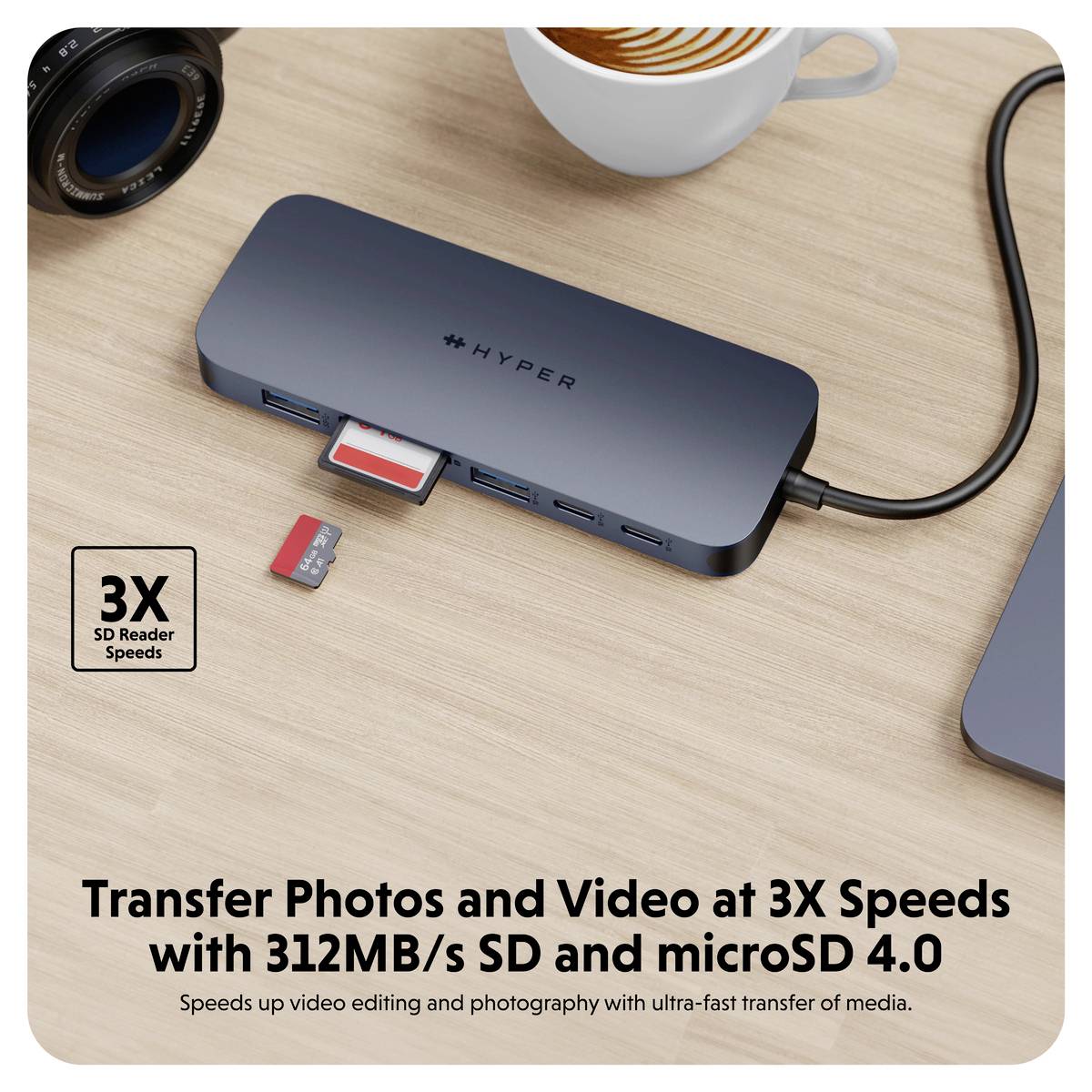 TARGUS - HyperDrive Next - Dockingstation - USB-C 3.2 Gen 2 / Thunderbolt 3 / Thunderbolt 4