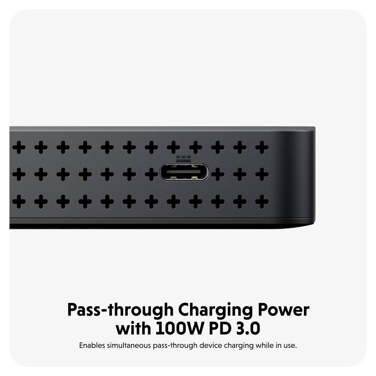 HYPER USB-C® Dockingstation HyperDrive USB-C Dock - Grey Passend für Marke Dockingstations: Universal USB-C® Power Delivery