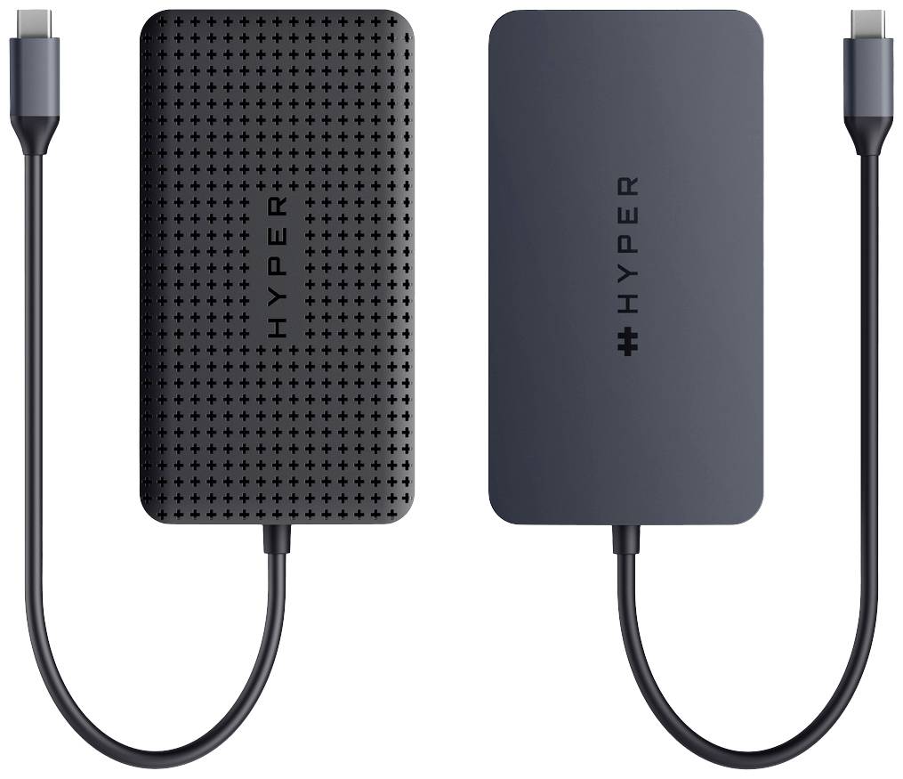 HYPER USB-C® Dockingstation HyperDrive USB-C Dock - Grey Passend für Marke Dockingstations: Universal USB-C® Power Delivery