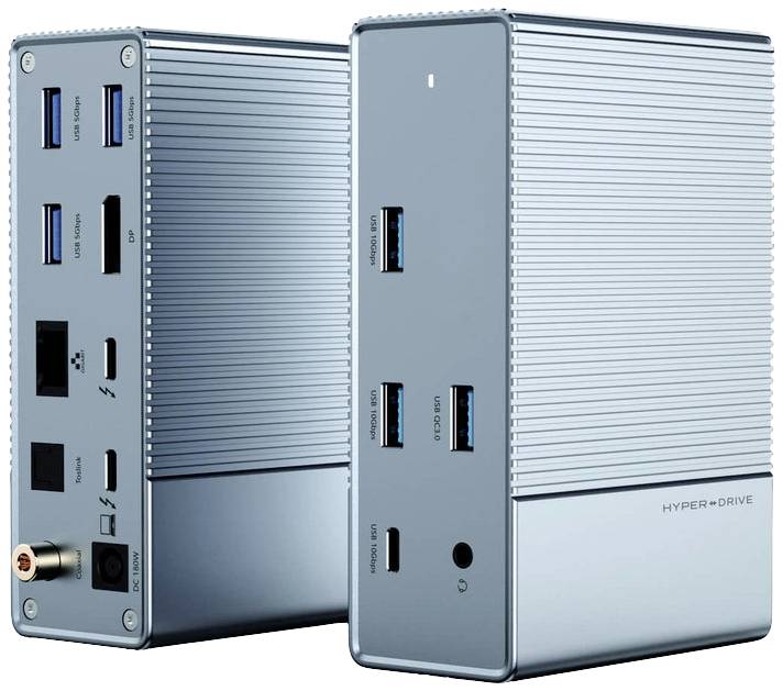 HYPER Thunderbolt™ 3 Dockingstation HyperDrive GEN2 Passend für Marke Dockingstations: Universal