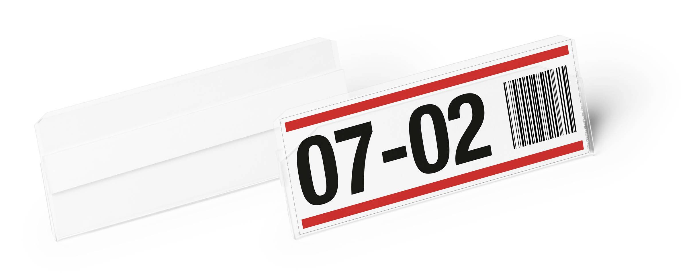 Kennzeichnungstasche (B x H) 100 mm x 38 mm 10 St.