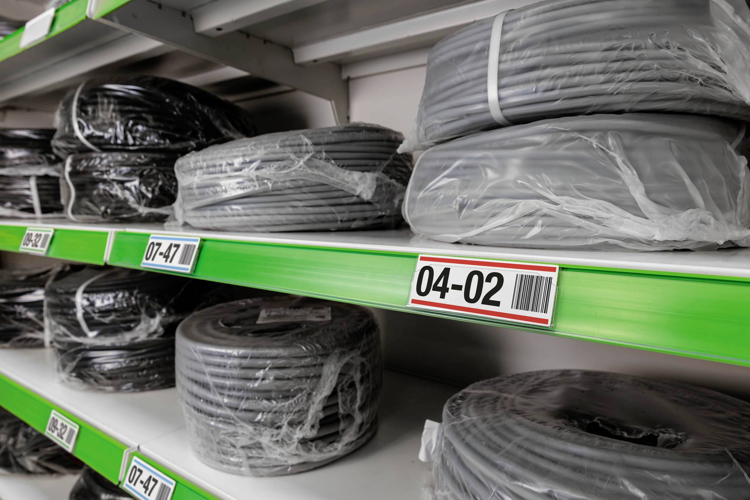 Kennzeichnungstasche (B x H) 100 mm x 38 mm 10 St.