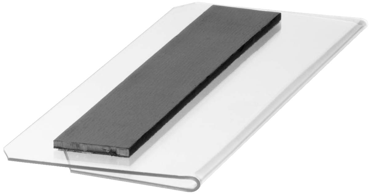 Etikettentasche magnetisch HARD COVER