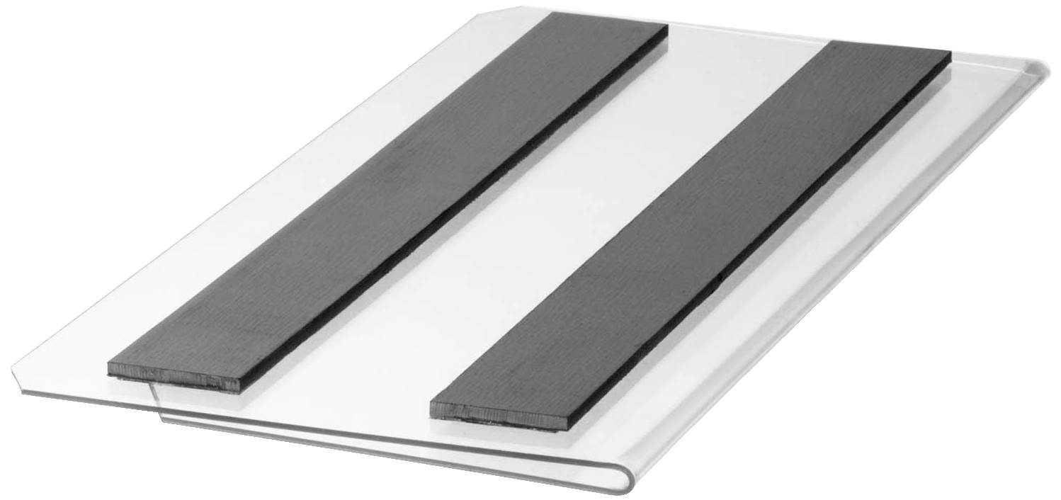 Etikettentasche magnetisch HARD COVER