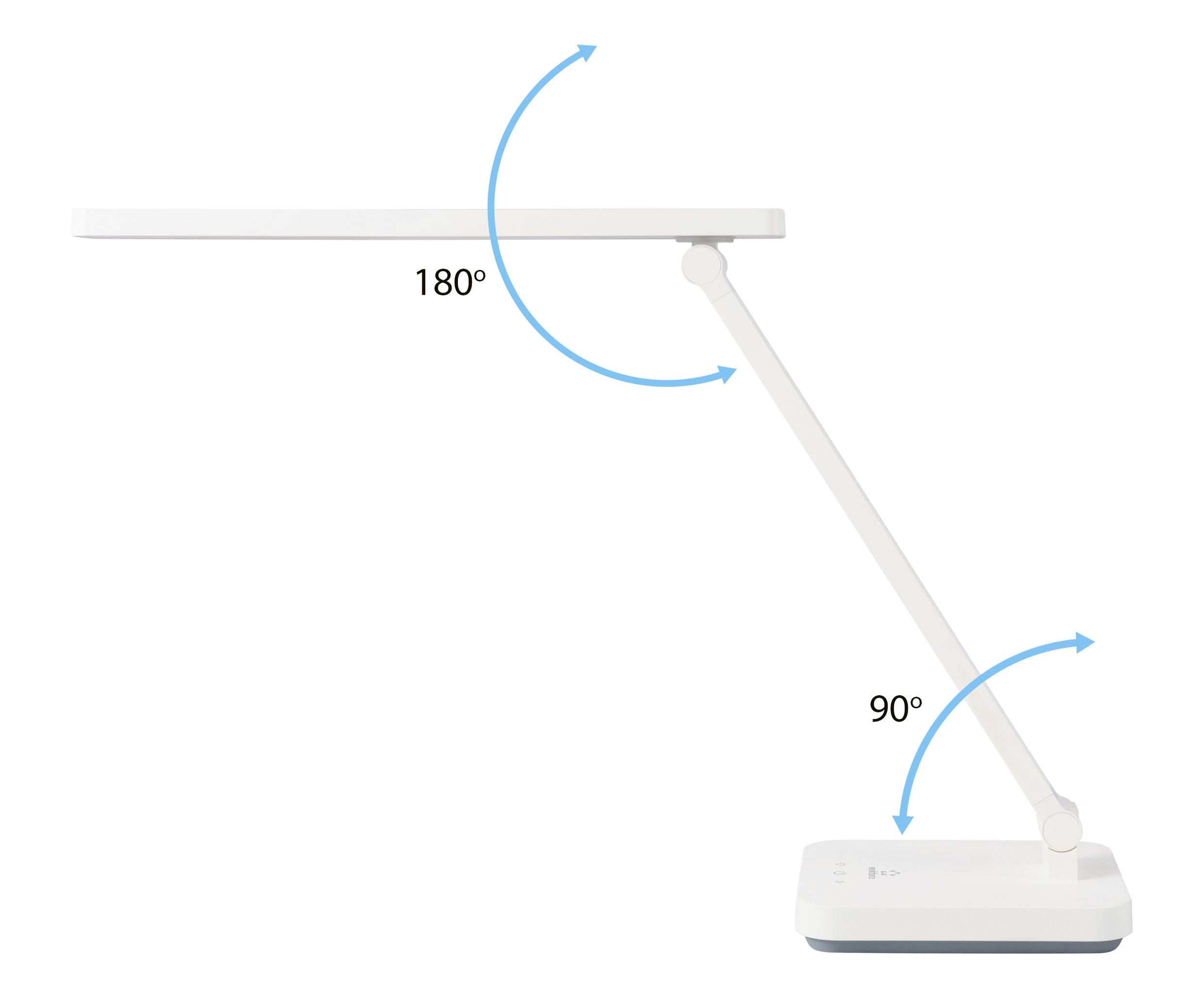 Renkforce RF-5734672 LED-Tischlampe 6.5W Weiß