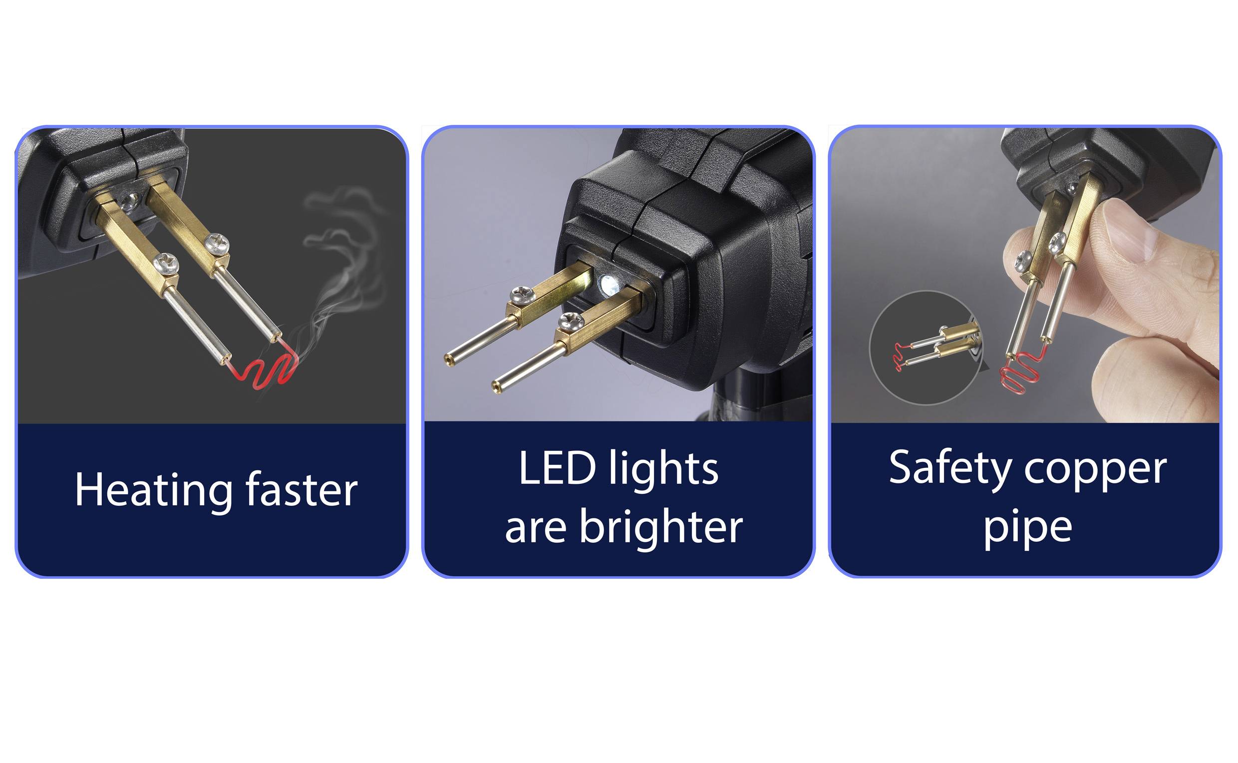 TOOLCRAFT SIP-320 60W Plastik/Kunststoff-Schweißpistolen-Set