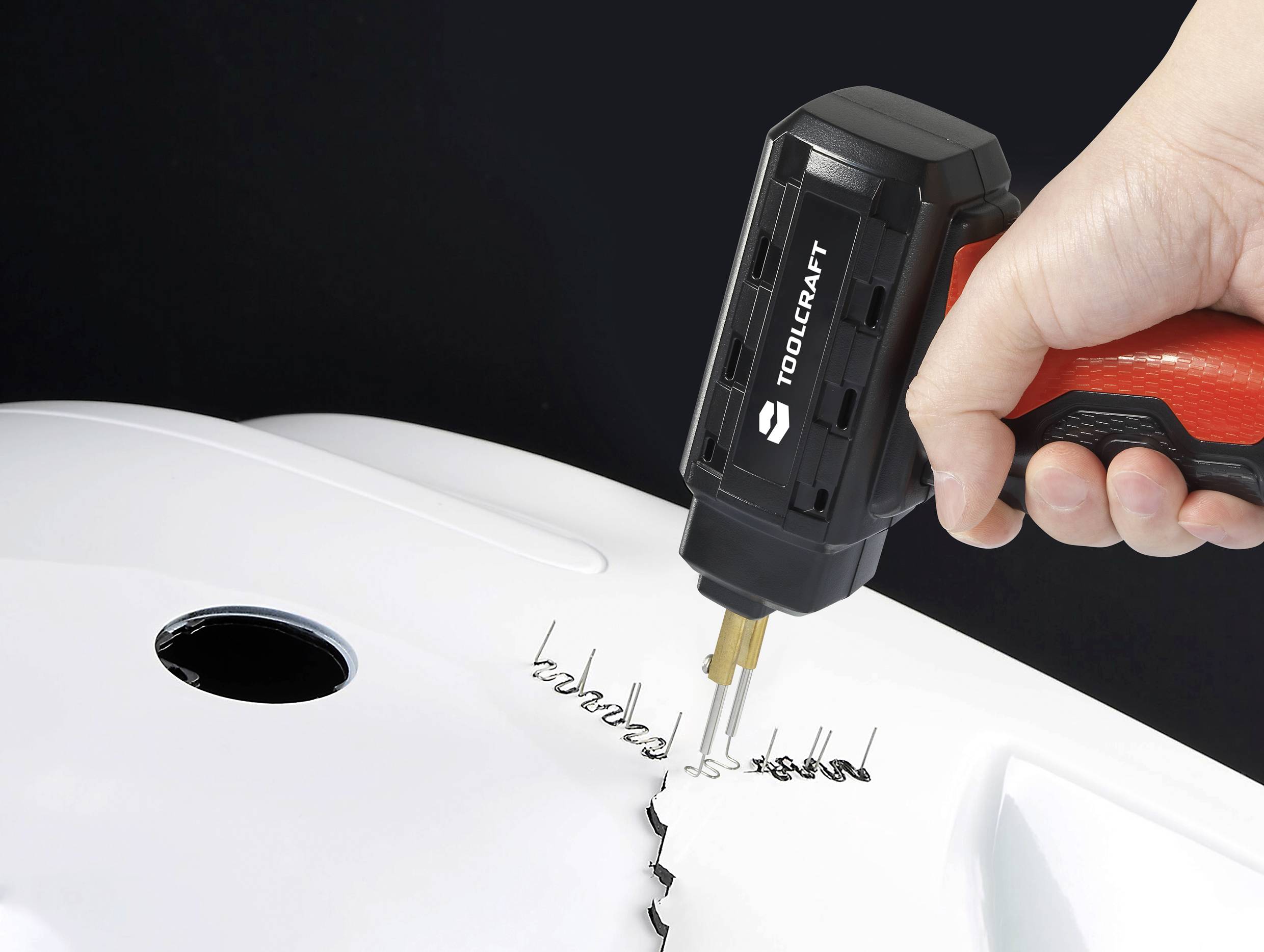 TOOLCRAFT SIP-320 60W Plastik/Kunststoff-Schweißpistolen-Set