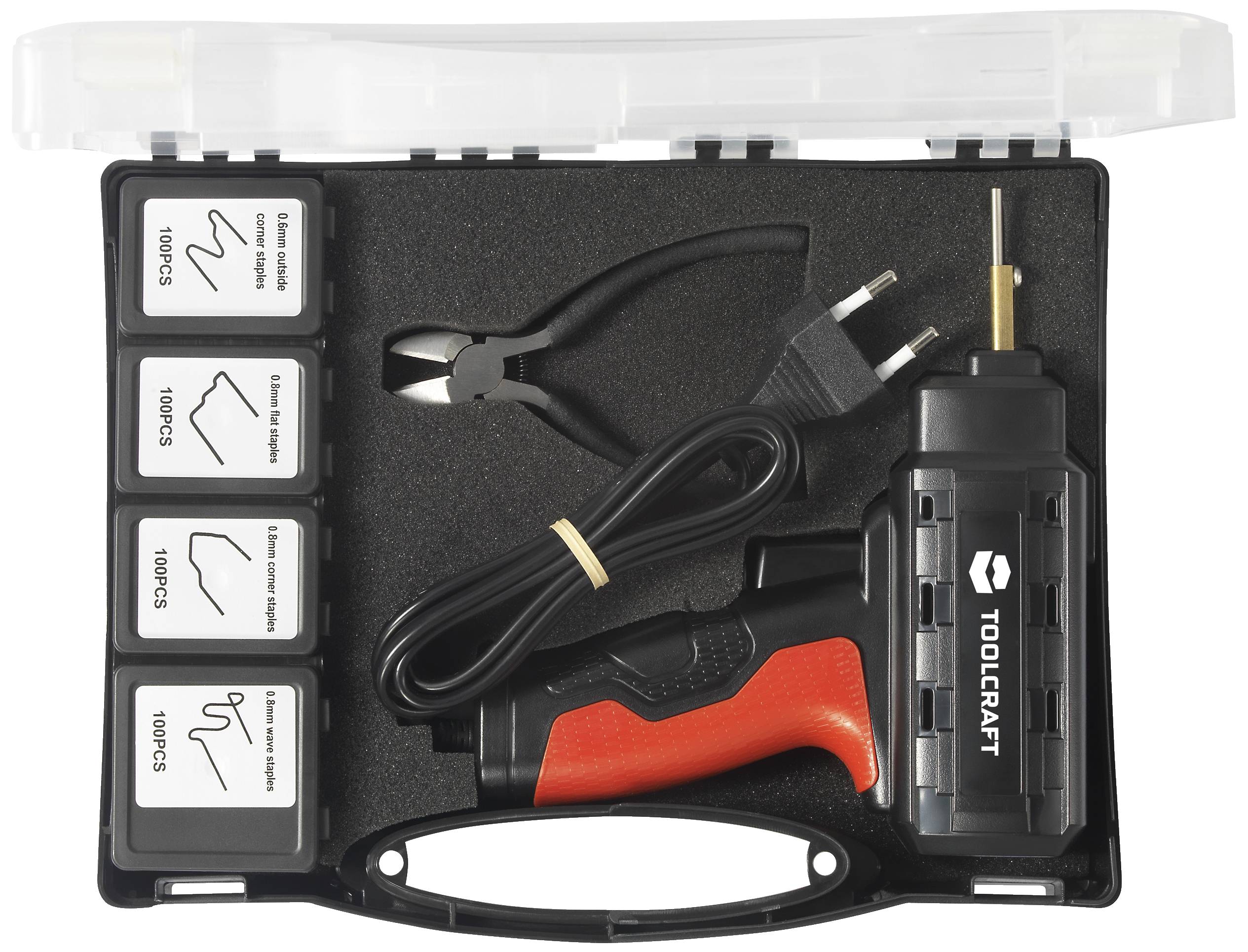 TOOLCRAFT SIP-320 60W Plastik/Kunststoff-Schweißpistolen-Set