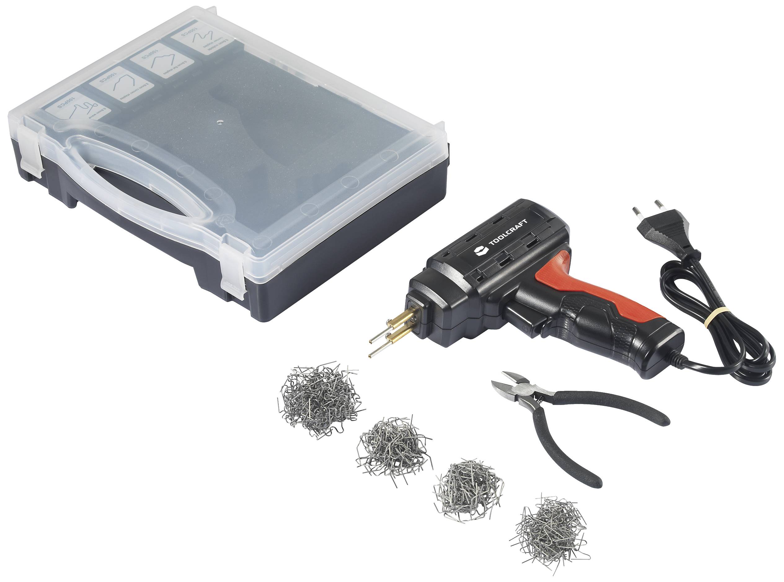 TOOLCRAFT SIP-320 60W Plastik/Kunststoff-Schweißpistolen-Set