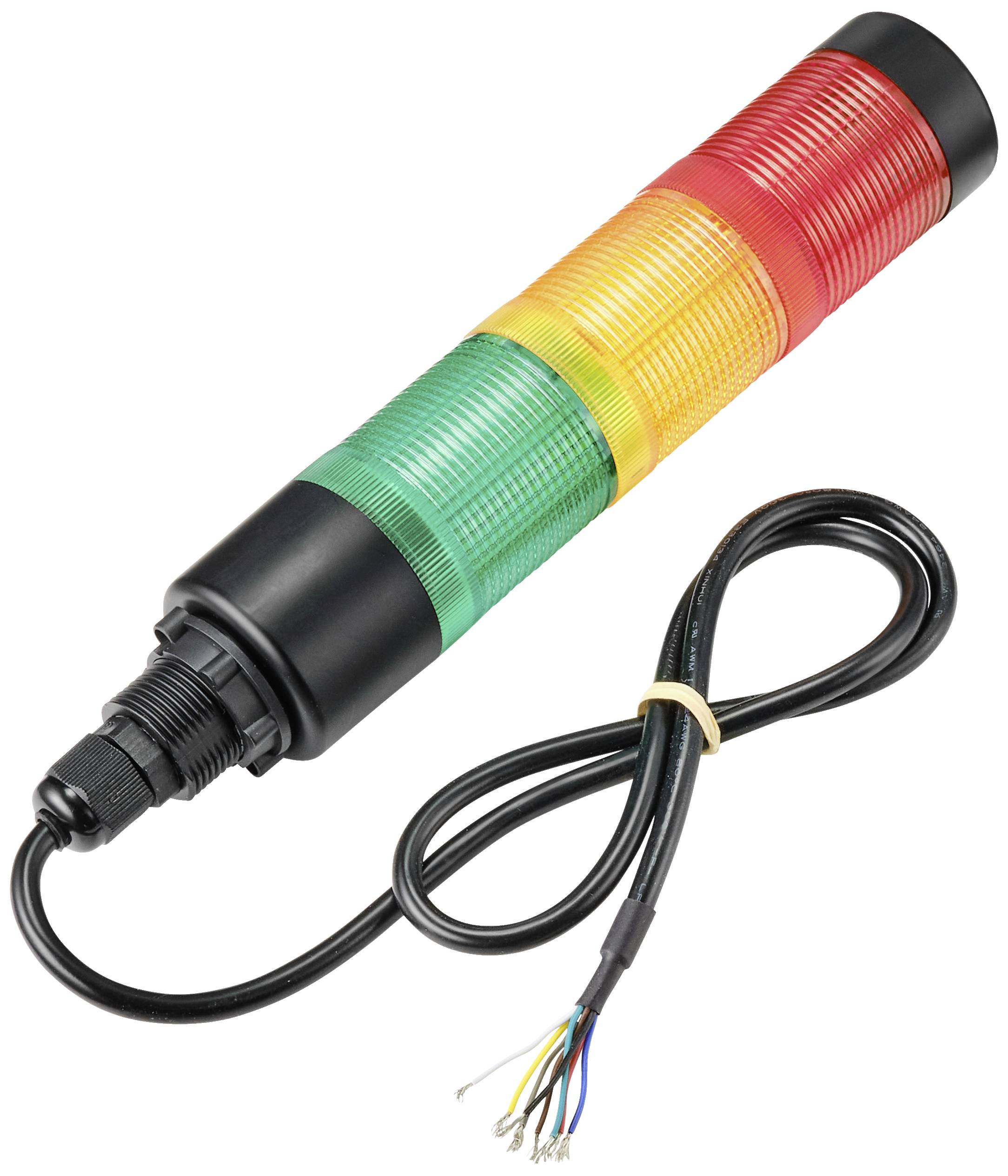 TRU COMPONENTS TC-11469364 Signalsäule LED Rot, Gelb, Grün IP65 1St.