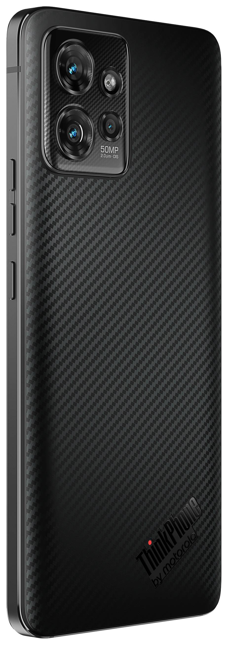 Motorola ThinkPhone 5G Smartphone 256 GB 16.6 cm (6.55 Zoll) Carbon, Schwarz Android™ 13 Dual-SIM