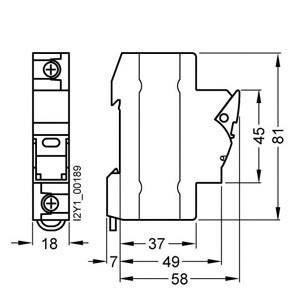 Siemens 3NW75130HG Sicherungshalter 12St.
