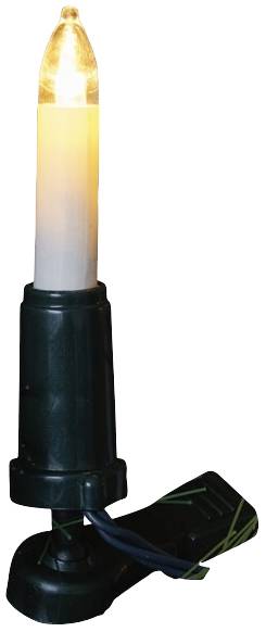 Konstsmide LED Weihnachtsbaum-Beleuchtung 4,5V Lichterkette Gold