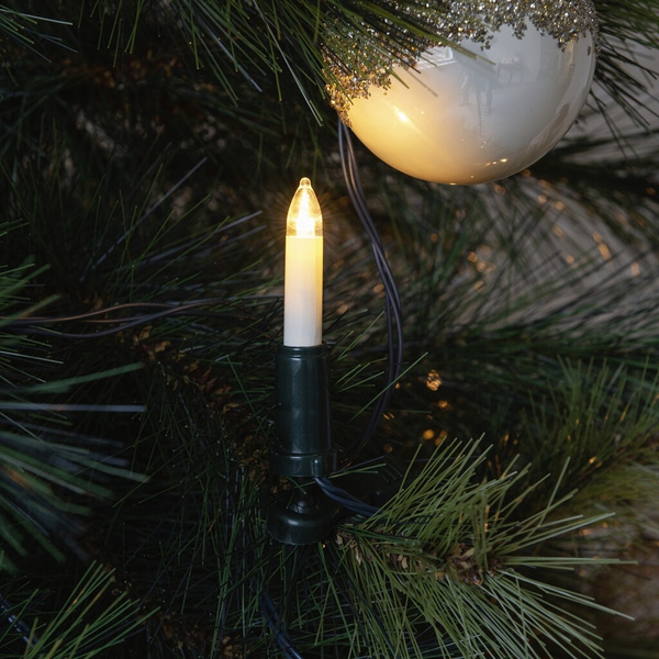 Lichterkette Weihnachtsbaum-Beleuchtung LED Bernstein | 4,5V voelkner Konstsmide