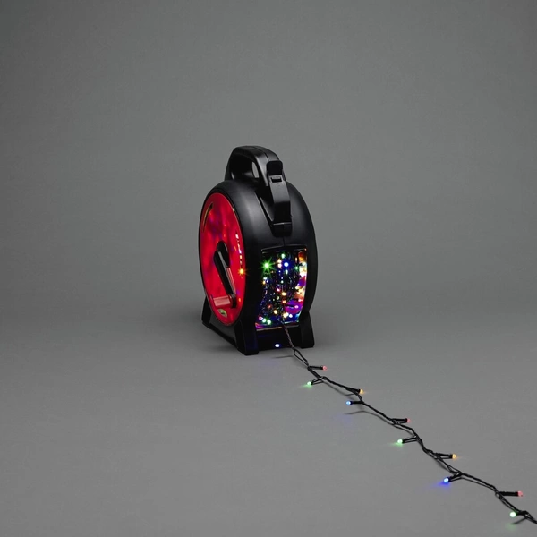 Konstsmide 3836-537 Micro-Lichterkette Außen netzbetrieben Anzahl Leuchtmittel 600 LED Mehrfarbig Beleuchtete Länge: 41.93m Konstsmide 3836-537 Micro-Lichterkette Außen netzbetrieben Anzahl Leuchtmittel 600 LED Mehrfarbig Beleuchtete Länge: 41.93m
