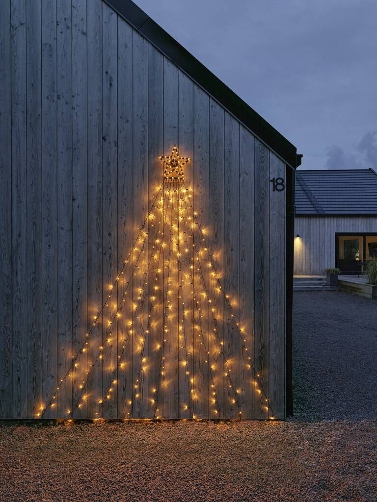 Konstsmide LED-Vorhang Außen 30V EEK: F (A - G) 304 LED Bernstein Timer