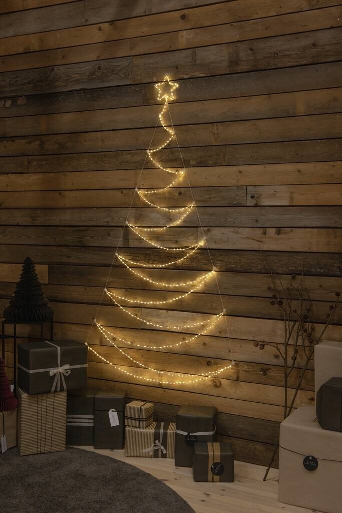 Konstsmide 3924-890 Künstlicher Weihnachtsbaum mit Beleuchtung Weihnachtsbaum Bernstein LED Silber EEK: E (A - G) 180cm
