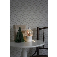 Konstsmide 4300-200 LED-Laterne Weihnachtsmann Warmweiß LED Weiß mit Wasser gefüllt, Timer Konstsmide 4300-200 LED-Laterne Weihnachtsmann Warmweiß LED Weiß mit Wasser gefüllt, Timer