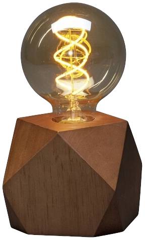 Konstsmide 1812-600 LED-Laterne Spirale Gold LED Bernstein Timer, mit Schalter