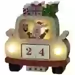 Konstsmide 3273-100 LED-Silhouette Elch im Auto Warmweiß LED Warmweiß Timer, mit Schalter Konstsmide 3273-100 LED-Silhouette Elch im Auto Warmweiß LED Warmweiß Timer, mit Schalter