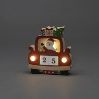 Konstsmide 3272-550 LED-Silhouette Weihnachtsmann im Auto Warmweiß LED Warmweiß Timer, mit Schalter Konstsmide 3272-550 LED-Silhouette Weihnachtsmann im Auto Warmweiß LED Warmweiß Timer, mit Schalter
