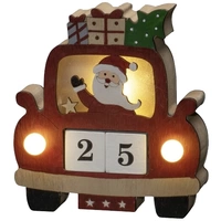Konstsmide 3272-550 LED-Silhouette Weihnachtsmann im Auto Warmweiß LED Warmweiß Timer, mit Schalter Konstsmide 3272-550 LED-Silhouette Weihnachtsmann im Auto Warmweiß LED Warmweiß Timer, mit Schalter