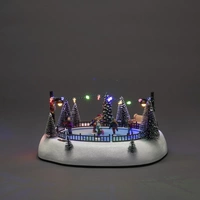 Konstsmide 4254-000 LED-Szenerie Eisbahn mit Kindern Mehrfarbig LED Bunt mit Schalter, mit Musik Konstsmide 4254-000 LED-Szenerie Eisbahn mit Kindern Mehrfarbig LED Bunt mit Schalter, mit Musik