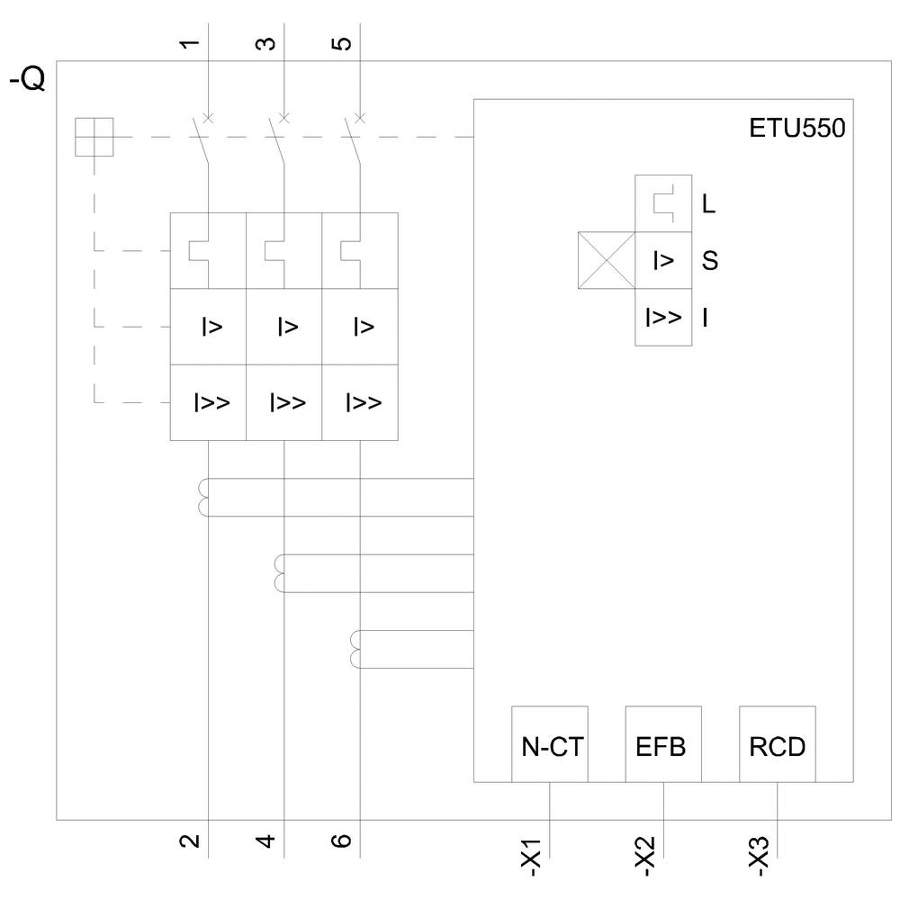 Siemens 3VA2340-8JP32-0AA0 Leistungsschalter 1St.