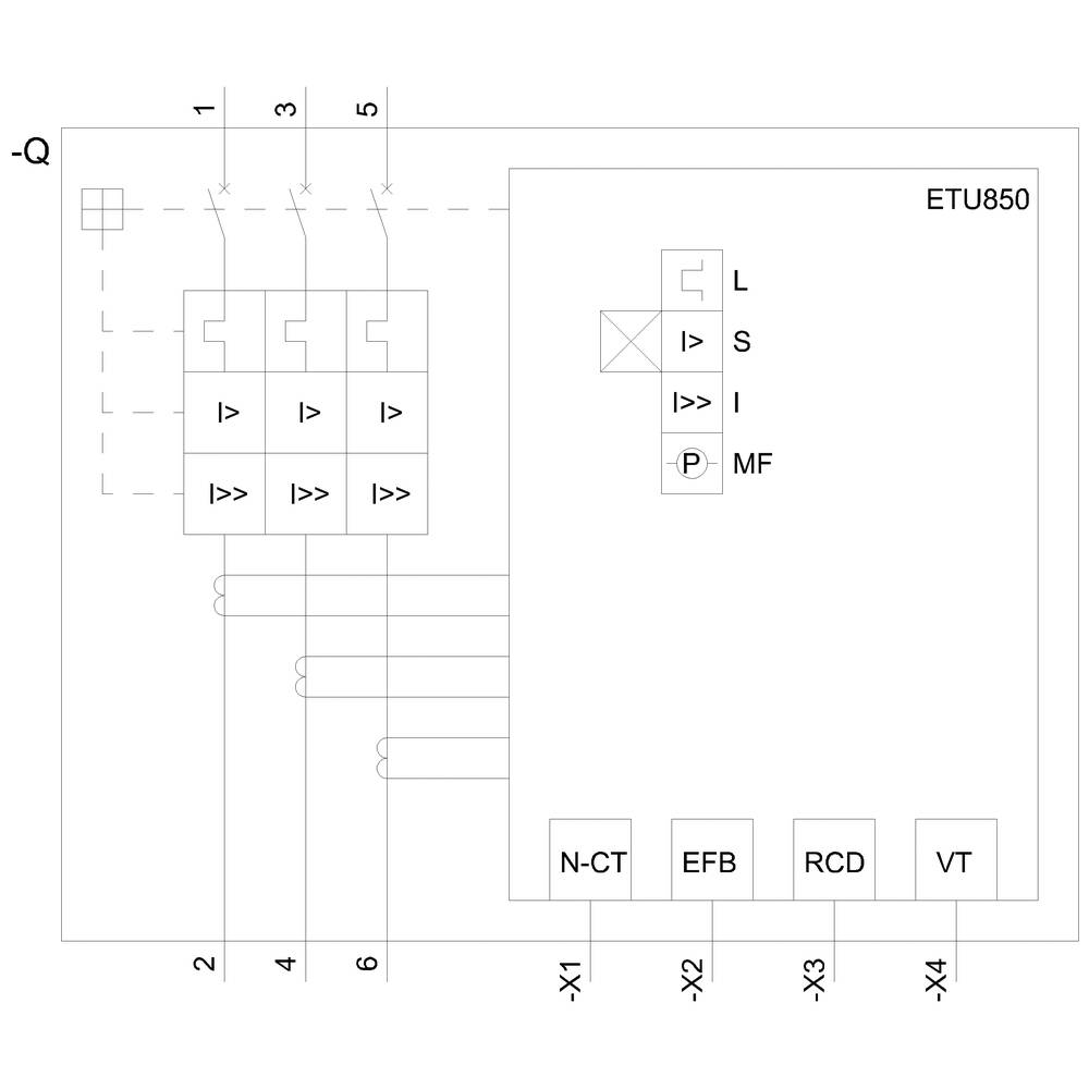 Siemens 3VA2340-8KP32-0AA0 Leistungsschalter 1St.