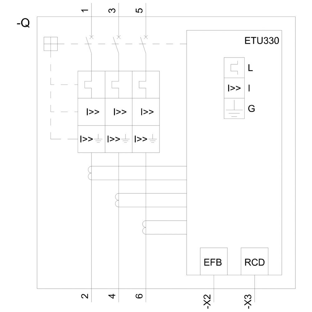 Siemens 3VA2116-0HM32-0AA0 Leistungsschalter 1St.