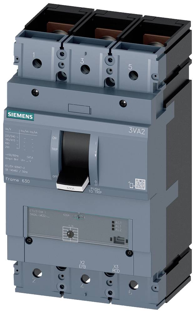 Siemens 3VA2450-0MS32-0AA0 Leistungsschalter 1St.