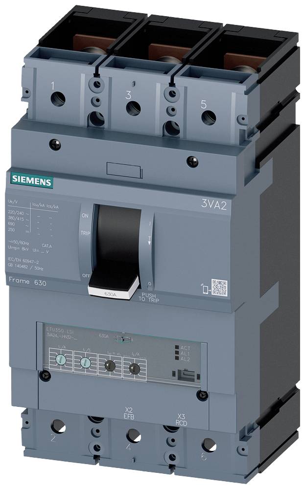 Siemens 3VA2463-0HN32-0AA0 Leistungsschalter 1St.