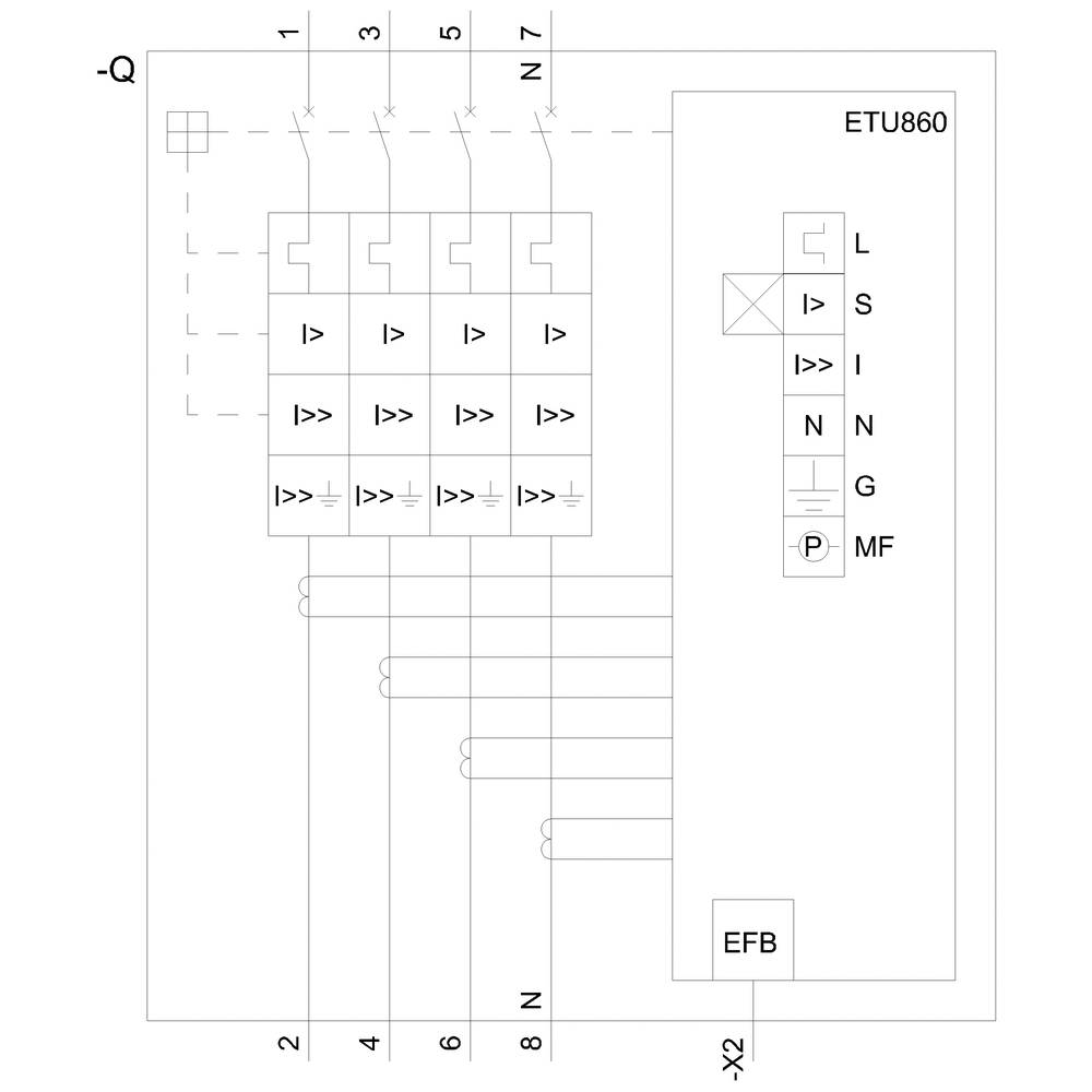 Siemens 3VA2612-6KQ42-0AA0 Leistungsschalter 1St.