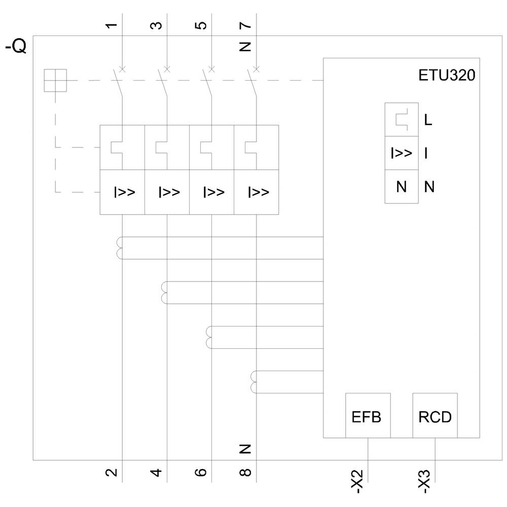 Siemens 3VA2125-0HL46-0AA0 Leistungsschalter 1St.