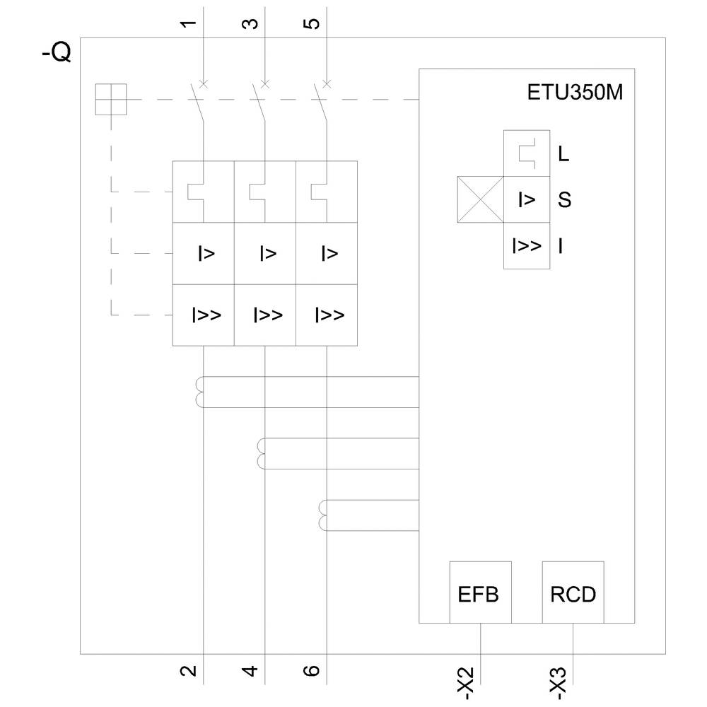 Siemens 3VA2125-0MN36-0AA0 Leistungsschalter 1St.