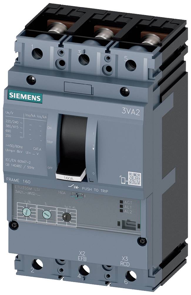 Siemens 3VA2140-0MN32-0AA0 Leistungsschalter 1St.