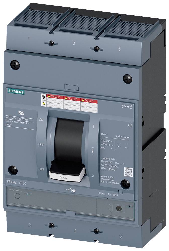 Siemens 3VA5560-0MH36-0AA0 Leistungsschalter 1 St.
