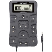 VOLTCRAFT Batterietester BT-12DIG Messbereich (Batterietester) 1,2 V, 1,5 V, 3 V, 3,7 V, 6 V, 9 V, 12V Batterie, Akku VC-14340820 VOLTCRAFT Batterietester BT-12DIG Messbereich (Batterietester) 1,2 V, 1,5 V, 3 V, 3,7 V, 6 V, 9 V, 12V Batterie, Akku VC-14340820
