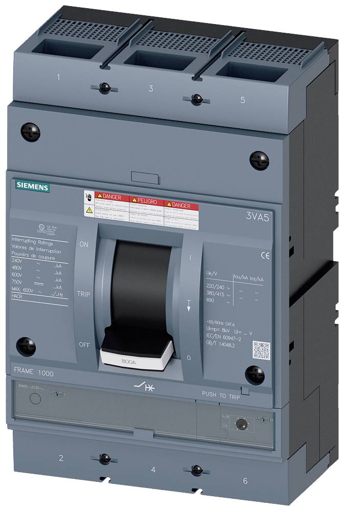 Siemens 3VA5580-5EC32-0AA0 Leistungsschalter 1St.